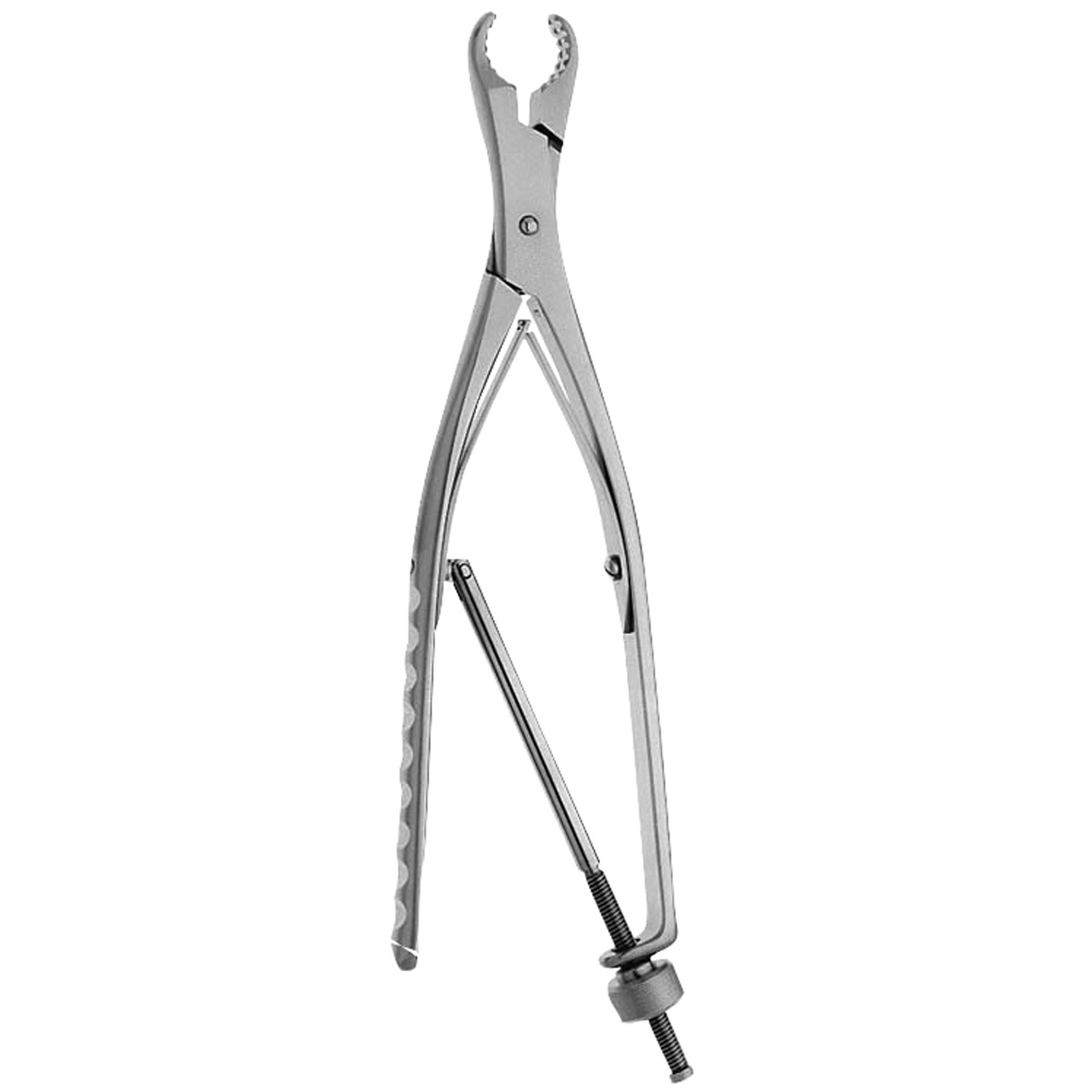 Ulrich-Style Bone Holding Forceps, W/ Speed Lock, 2.5 Mm Wide Jaws, 7 1/4" (18.4 Cm)